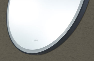 Lirra Iron Framed LED Mirror – Front & Backlit Smart touch free controls 600/800/900 LRFM600/LRFM800/LRFM900
