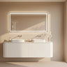 VITO NOOSA Fluted Curved Vanity NOS1500W-MW