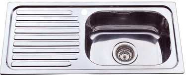 Eden Single Bowl & Single Drainer Sink