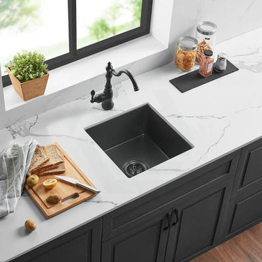 Quartz Undermount Kitchen Sink 660*460*225mm (QZ6646-MB)
