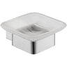 Rosa Soap Dish Glass Chrome