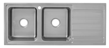 Seto Double Bowl Single Drainer Sink