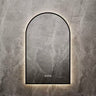 Framed Mirror Arch Shape Backlit Bluetooth 500*750mm LBAR5075-MB/LBAR5075-BB