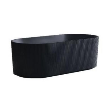 CETO Ally Groove 1700mm Oval Freestanding AGV1700MB