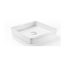 Cascade Fluted Square Art Basin CA4040SQ-MW