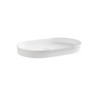 Cascade Flute Oval Art Basin CA4931-GW
