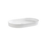 Cascade Flute Oval Art Basin CA4931-MW