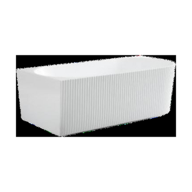 Capri 1700mm Fluted Bath CGV1700L-MW