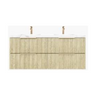 CETO Eden Wall Hung PVC Cabinet EDE1550W-PO
