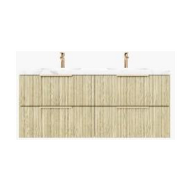 CETO Eden Wall Hung PVC Cabinet EDE1550W-PO