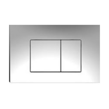 Square push plate Chrome G30045050