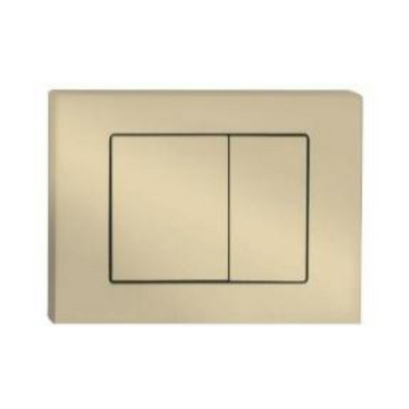 Square push plate Brushed Gold G30045050BG