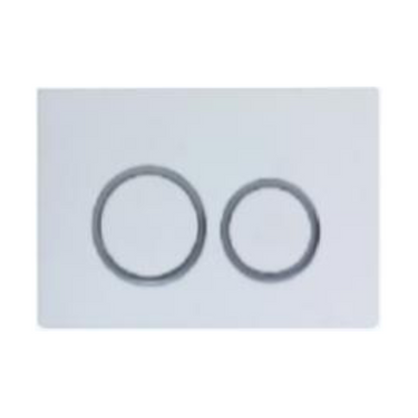 Round push plate White G3005007W