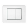 square push plate White G3005008W