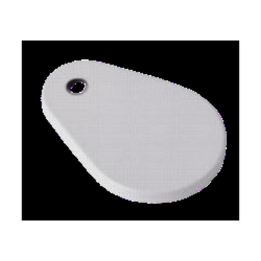 Matte White hinge cover in pair Seat K064C-MW