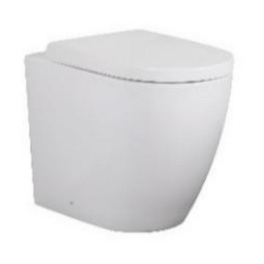 Elvera Rimless Extra Height Wall Faced Pan KDK107R