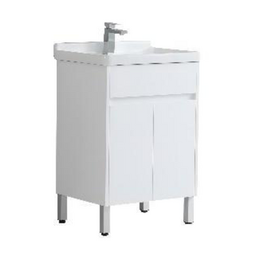 PVC cabinet with ceramic laundry sink PP2061-LG