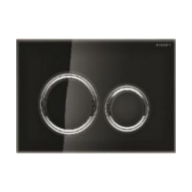 Surfaces made of glass Black with chrome Sigma21SJ