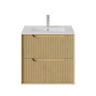 Brooklyn Fluted Wall Hung Vanity VIO600-RO