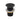 Basin 32mm Black Pop Up Waste No Overflow
