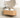 Bondi Fluted Wall Hung Curve Vanity Woodland Oak (All Sizes) 1500mm Cabinet with Above Counter Benchtop - Cloudy Carrara