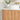 Bondi Fluted Wall Hung Curve Vanity Woodland Oak (All Sizes) 1500mm Cabinet with Above Counter Benchtop - Cloudy Carrara