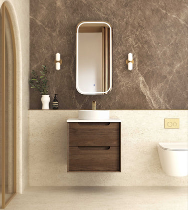 Byron Sable Walnut 600mm Cabinet Only