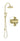Brushed Gold - Celine Twin Shower Combo