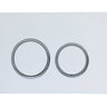 Cora Cistern Standard Button Chrome