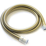 Metal Hose Brushed Gold 1.5m