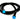 Metal Hose Black 1.5m