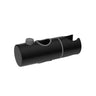 Pavia Matte Black Handheld Shower Piece Holder Round