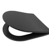Soft Close Seat Cover For Oasis Black
