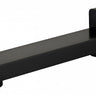 Zevio Bath Spout Square Matte Black