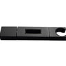 Taran Black Handheld Shower Piece Holder Square