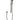 Taran Gun Metal Shower Rail with Square Handheld Shower Piece