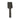 Taran Gun Metal Shower Rail with Square Handheld Shower Piece