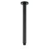 Roul 300mm Matte Black Ceiling Shower Arm Round