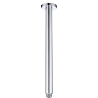 Roul 400mm Chrome Ceiling Shower Arm Round