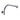 Roul Chrome Swivel Gooseneck Shower Arm