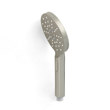 Roul Brushed Nickel Handheld Shower Piece Round