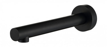 Roul Matte Black Bath Spout Round