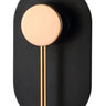 Roul Shower Mixer Matte Black & Rose Gold