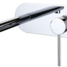 Roul Wall Basin Mixer Chrome