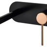 Roul Wall Basin Mixer Matte Black & Rose Gold