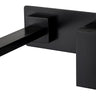 Taran Wall Basin Mixer Matte Black