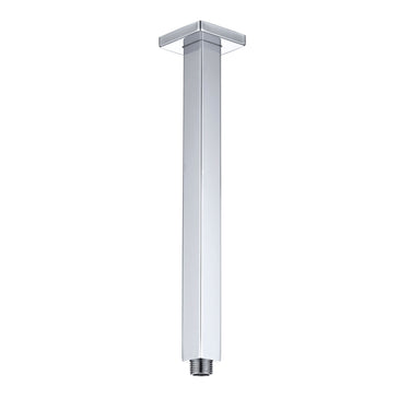 Zevio 300mm Chrome Ceiling Shower Arm Square