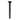 Zevio 300mm Gun Metal Ceiling Shower Arm Square