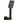Taran Gun Metal Handheld Shower Set Square