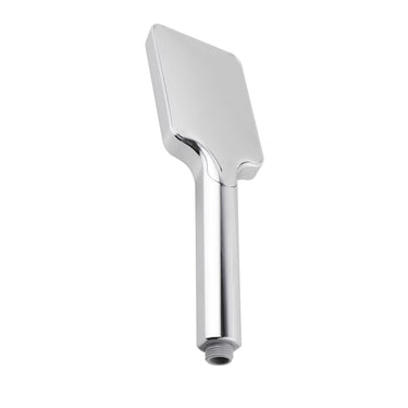 Zevio 200mm Chrome Twin Shower On Rail Bottom Inlet Square